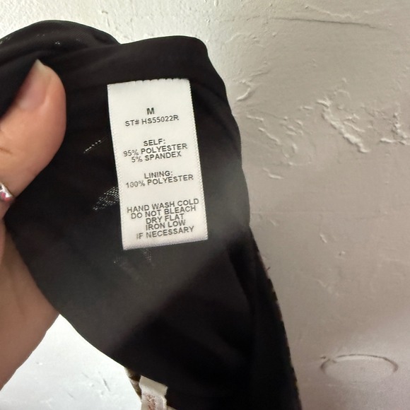 Peach Leopard Print Mesh Maxi Skirt Slit Size M Going Out Party Rock 2010s - Picture 6 of 6